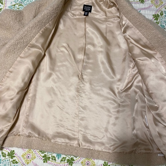 Eileen Fisher Boucle Wool Jacket - Picture 6 of 10